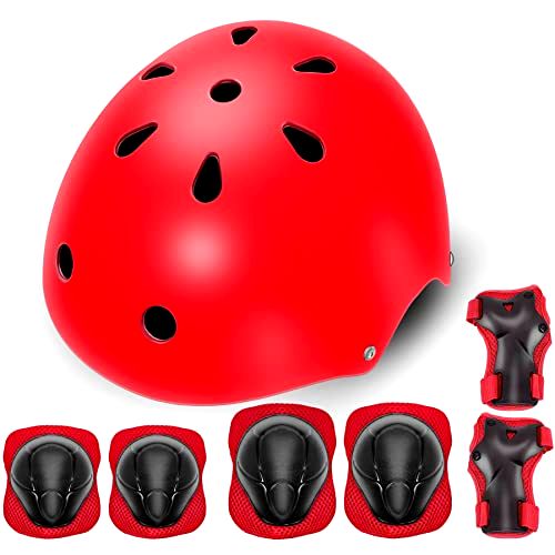 best-bike-helmets-for-kids UniqueFit Lucky-M Kids Bike Helmet Set