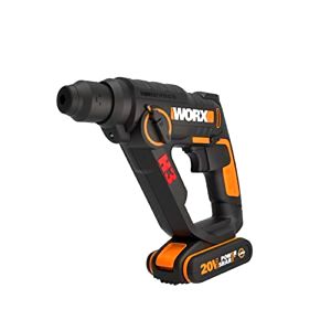 best-cordless-sds-drills Worx WX390 18V 3-in-1 H3 Cordless Rotary Hammer Drill with Battery