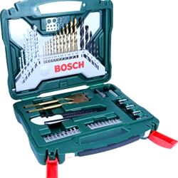 best drill bit set Bosch X Line 50 Piece Titanium Drill and Screwdriver Bit Set 
