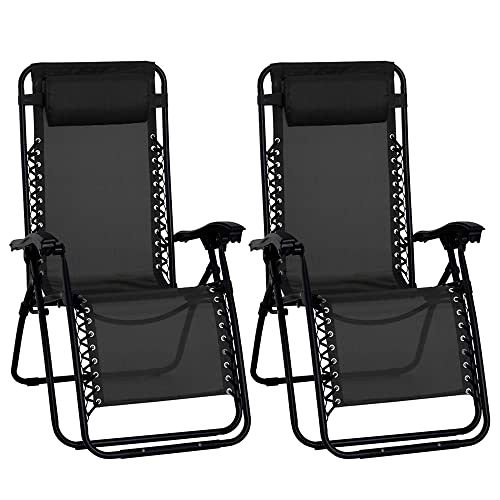 best-garden-chair DNY Textoline Reclining Garden Chair x2