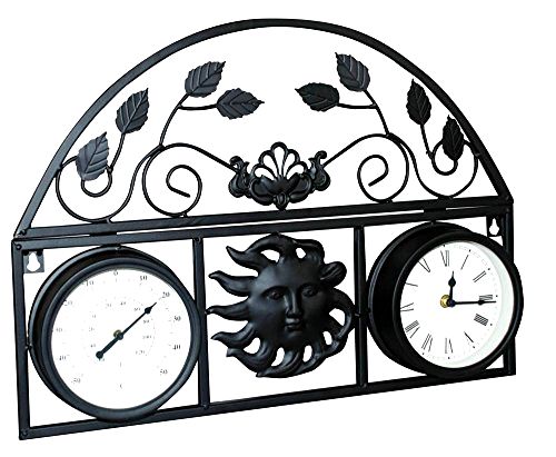 best-garden-clocks Kingfisher Vintage Clock Planter