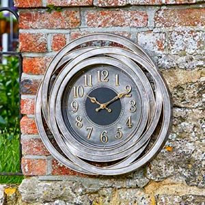 best-garden-clocks Smart Garden Outdoor Wall Clock