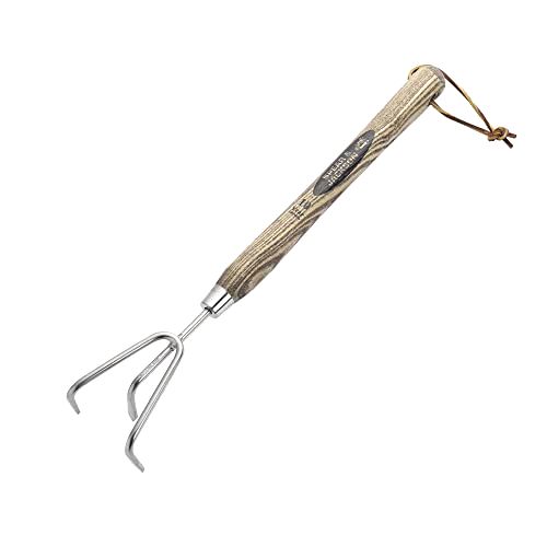 best-garden-cultivator Spear & Jackson - Traditional Long Handled Stainless 3 Prong Cultivator 12"