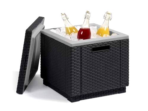 best-garden-furniture-to-leave-outside Allibert by Keter Rattan Ice Cool Box
