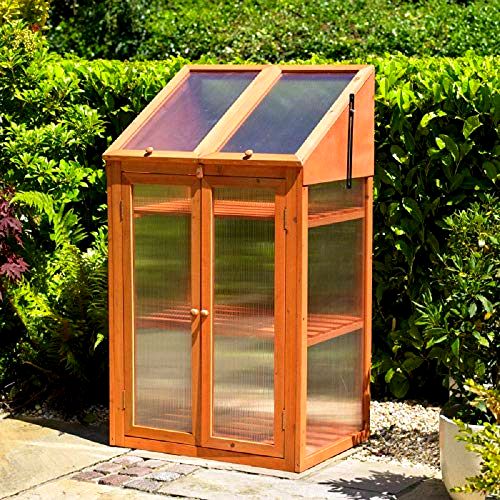 best-greenhouse Kingfisher GHWOOD Wooden Greenhouse