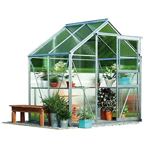 best-greenhouse Polycarbonate Greenhouse Large Walk-in Garden Growhouse