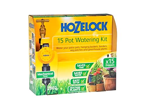 best-greenhouse-watering-system 15 Pot Automatic Watering Kit with Mechanical Timer