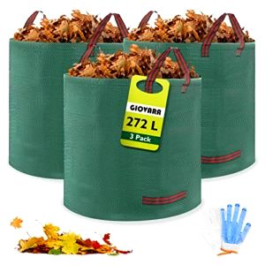 best-heavy-duty-garden-bag GIOVARA 272L Garden Waste Bags