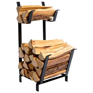 best-log-storage-racks Doeworks Two Tier Log Storage Rack