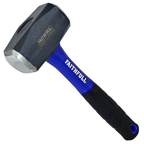 best-lump-hammers Faithfull FAIFG4 Fibreglass Club Hammer - Multi-Coloured, 4 Lb