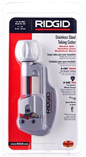 best-pipe-cutters-for-metal-pipes Ridgid 29963 Model 35S Stainless Steel Tubing Cutter