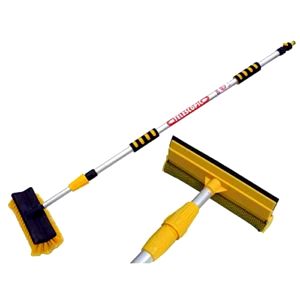 best-pressure-washer-brush Extending Cleaning Brush with Squeegee