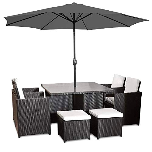 best-rattan-cube-garden-furniture-sets Harts Premium 8 Seater Rattan Cube Furniture Set