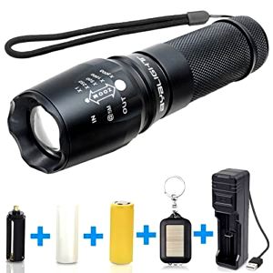 best-rechargeable-torch BYBLIGHT Rechargeable LED Torch