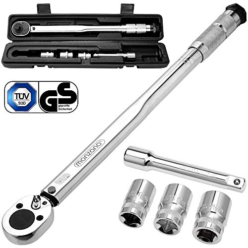 best-torque-wrench Monzana Torque Wrench 1/2" Ratchet Micrometer Square Drive