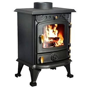 best-wood-burning-stove Lincsfire Harmston Multifuel Wood Burning Stove