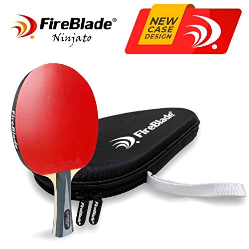 best-table-tennis-bat FireBlade 'Ninjato' - Carbon Table Tennis Bat with Case