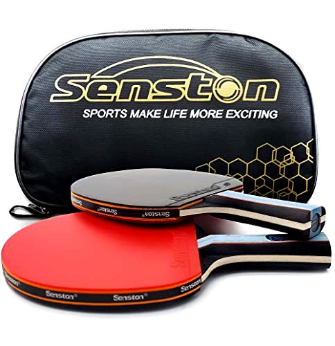 best-table-tennis-bat ITTF Table Tennis Racket Bat Set with 2 Bats