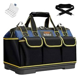 best tool bag AIRAJ 18” Wide Mouth Classic Tool Bag