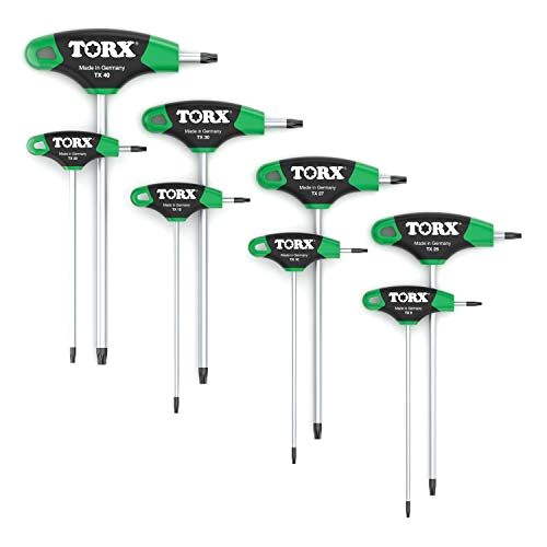 best-torx-screwdriver-sets Torx 70563 8-pc T-grip Angle Screwdriver Set
