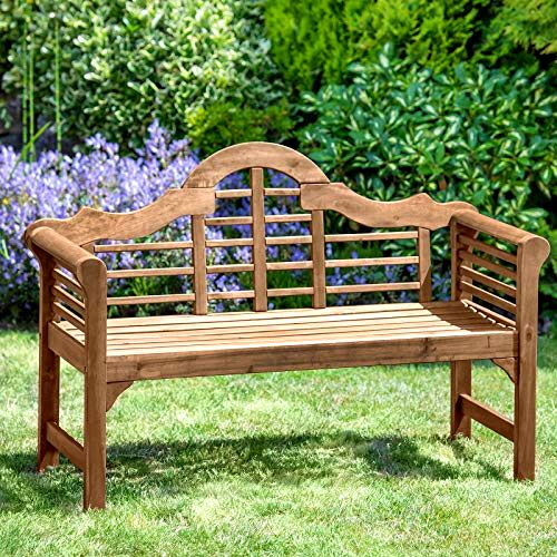 best-wooden-garden-furniture-sets Plant Theatre Lutyens Hardwood Garden Bench