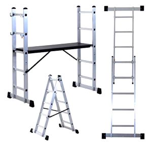best-work-platforms Homcom Aluminium Scaffolding Ladder