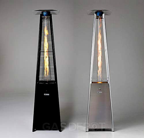 best patio heater REALGLOW Real Flame Outdoor Pyramid Patio Heater