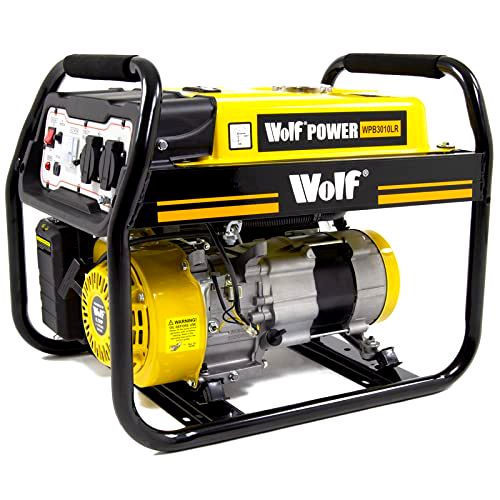 best petrol generators Wolf Power WPB3010LR Petrol Generator