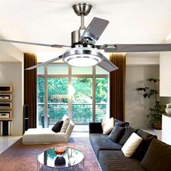 best ceiling fans for conservatories Moerun Modern Ceiling Fan with Light
