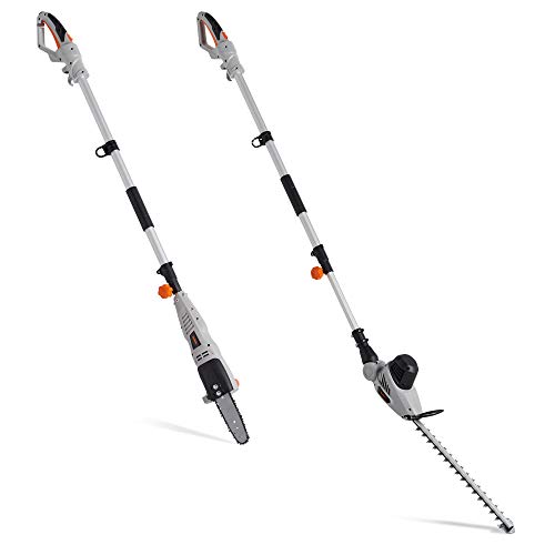 best cordless garden multi tools VonHaus 2 in 1 Chainsaw & Trimmer Garden Multi Tool
