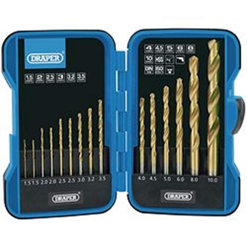 best drill bits for metal Draper 15 Piece HSS Drill Bit Set
