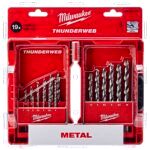 best drill bits for metal Milwaukee 19 Piece Metal Drill Set