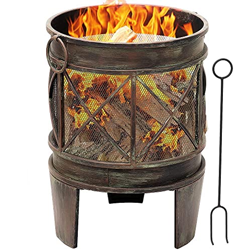 best fire pit Amagabeli Outdoor Fire Pit for Garden