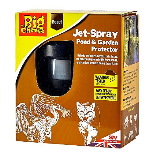 best fox deterrent Defenders STV415 Jet Spray Pond & Garden Protector