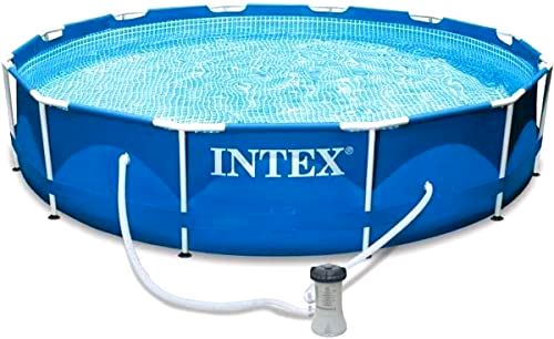 best frame swimming pools Intex 28202 Metal Frame Swimming Pool 304 x 76cm