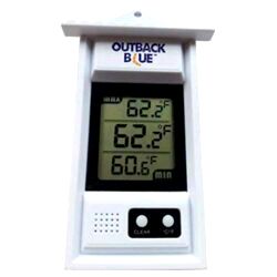 best greenhouse thermometer Outback Blue Digital Min Max Thermometer