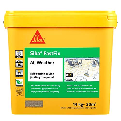 best patio grout Sika FastFix All Weather Self Setting Paving Jointing Compound