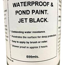 best pond paint Fascinating Finishes Waterproof & Pond Paint (Black)