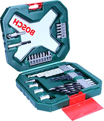 best screwdriver bit set Bosch 2607010608 X Line 34 Piece Classic Drill and Screwdriver Bit Set