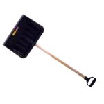 best snow shovel Snow Scoop Shovel With Wooden Shaft and Plastic Handle 