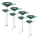 best torx screwdriver sets Torx 70563 8 pc T grip Angle Screwdriver Set