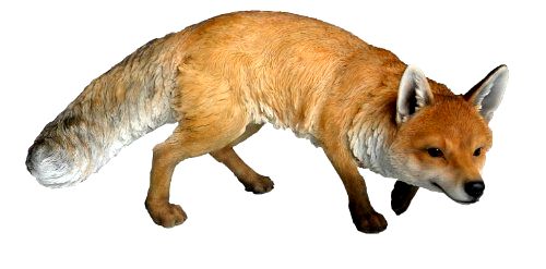 unusual-garden-ornaments Vivid Arts Real Life Prowling Fox