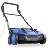 best brush for artificial grass astro turf Hyundai 1600w Artificial Lawn Grass Brush Sweeper