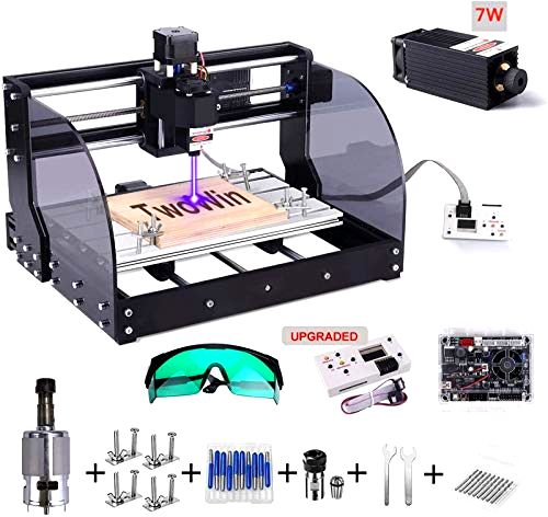 best-laser-engravers TwoWin 3018 Pro-M CNC Router and Laser Engraving Machine