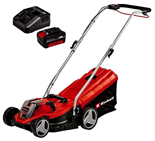 the-best-cordless-lawn-mower Einhell GE-CM 18/33 Li Power X-Change 18V Cordless Lawn Mower