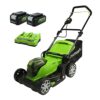 the best cordless lawn mower Greenworks G24X2LM41K4X Cordless Lawnmower