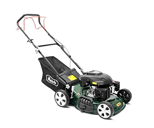 the best lawn mowers for large gardens Webb WER460SP Self Propelled Rotary Petrol Lawnmower