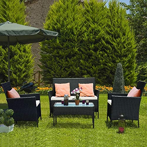 best rattan furniture Bigzzia Rattan Garden Furniture Set