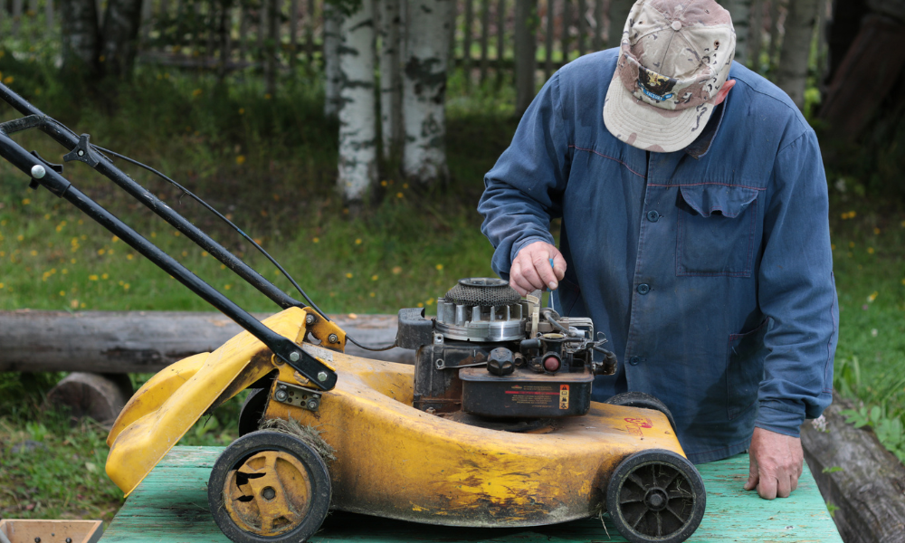How to Get Rid of an Old Lawn Mower