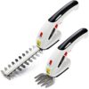 best cordless hedge trimmers NETTA 2in1 Grass Shear & Hedge Trimmer